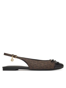 MICHAEL Michael Kors Baleriny Piper Sling 40S6PIFP1B Brązowy