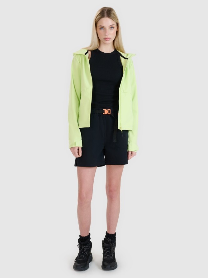 4F Kurtka softshell wiatroodporna membrana 5000 damska - zielona XS