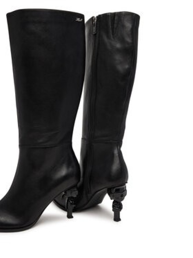 KARL LAGERFELD Kozaki KL39175 Czarny