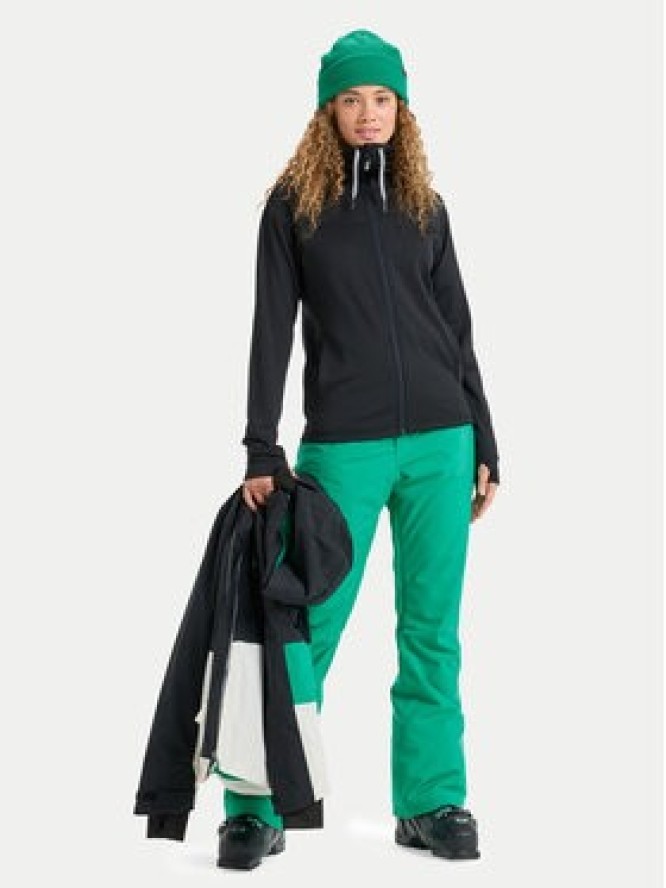 Roxy Bluza techniczna Vertere Full Zip ERJFT04974 Czarny Regular Fit