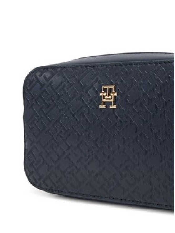 Tommy Hilfiger Torebka Th Distinct Camera Bag Mono AW0AW17221 Granatowy