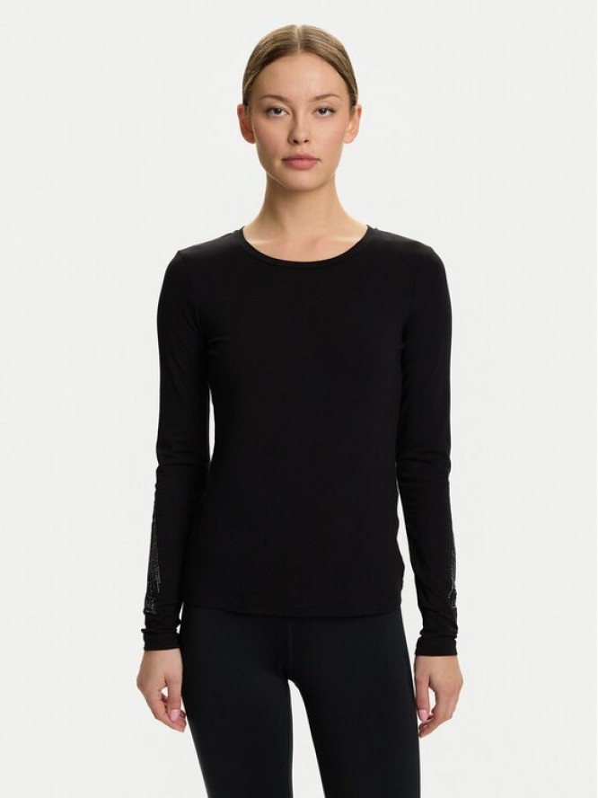 EA7 Emporio Armani Bluzka 7W000522 AF10373 UC001 Czarny Regular Fit