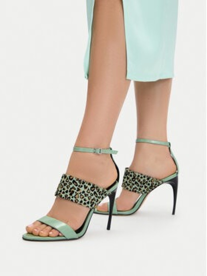 Eva Minge Sandały EO-NADIA-LT2035-2-2 Zielony