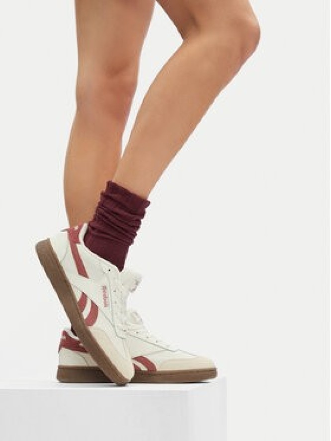 Reebok Sneakersy FORTE LOUNGER AR30252WCQT Écru