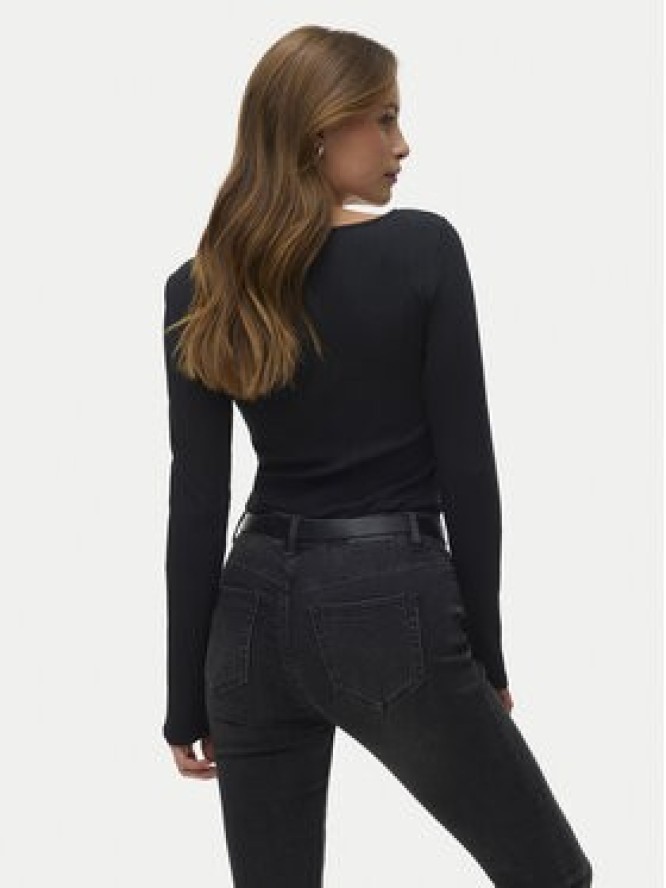 Vero Moda Bluzka Ruby 10343005 Czarny Regular Fit