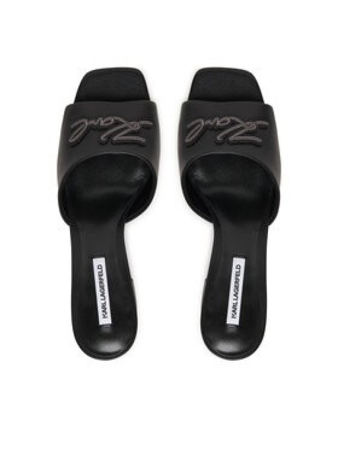 KARL LAGERFELD Klapki Plaza II KL32400 Czarny