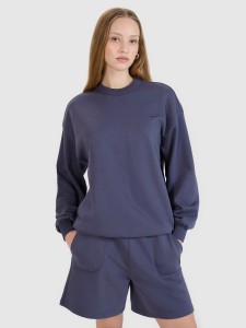 4F Bluza dresowa nierozpinana bez kaptura uniseks - szara M