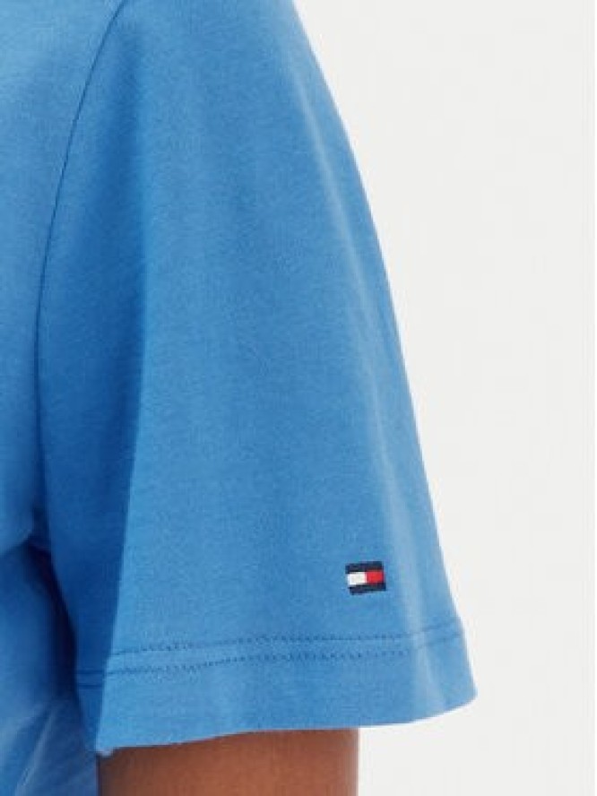 Tommy Hilfiger T-Shirt Logo WW0WW40276 Niebieski Regular Fit