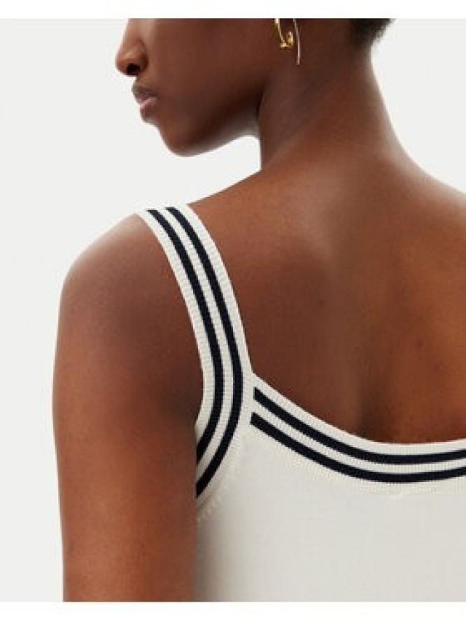 Marella Top Germana 2515361061 Écru Slim Fit