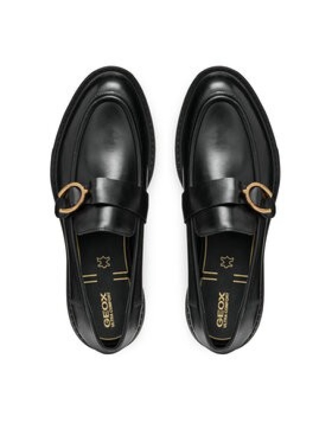 Geox Mokasyny D Walk Pleasure D46TGC 00043 C9999 Czarny