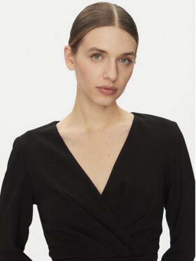 DKNY Sukienka koktajlowa DD4JI62A Czarny Slim Fit