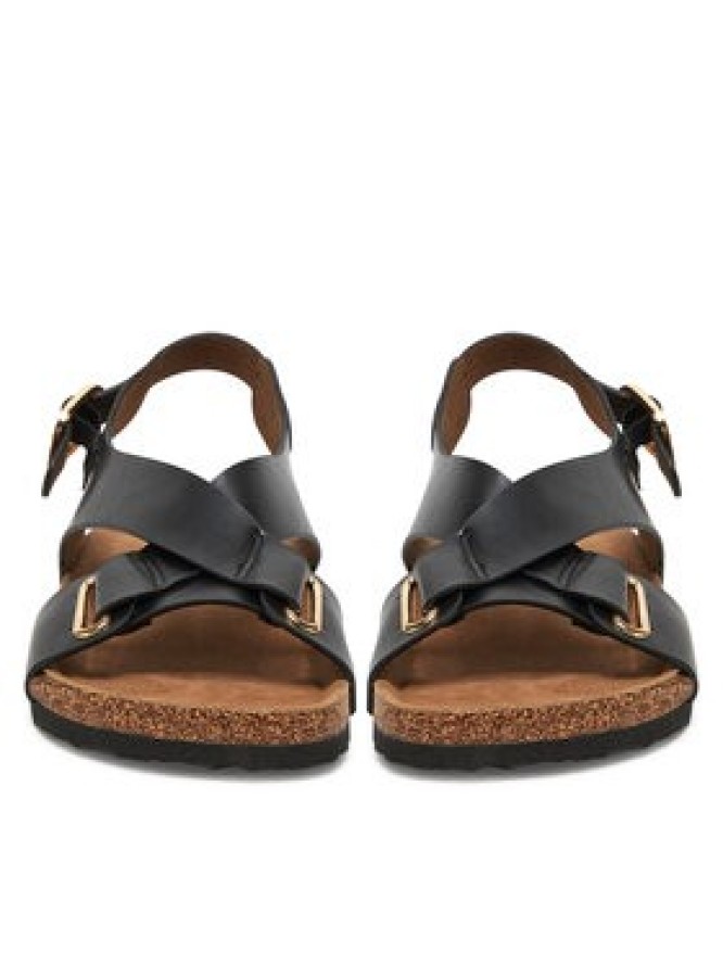 JENNY Sandały YLD-P9119 Czarny