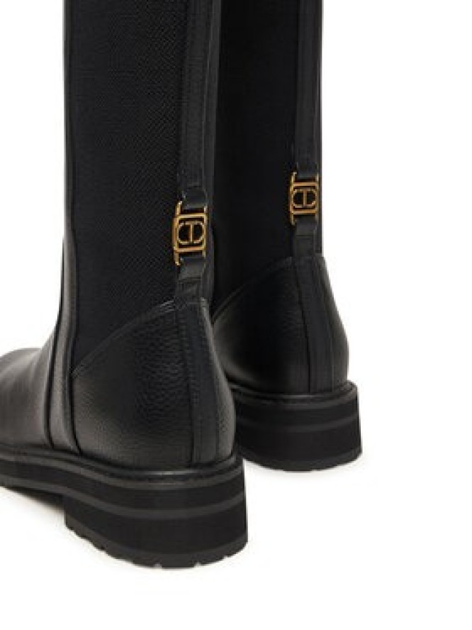 TWINSET Kozaki 252TGT120 Czarny