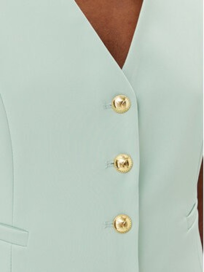 Maryley Kamizelka 25EB128/43SP Zielony Regular Fit