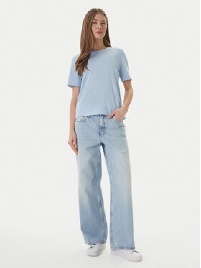 ONLY T-Shirt 15270390 Błękitny Regular Fit