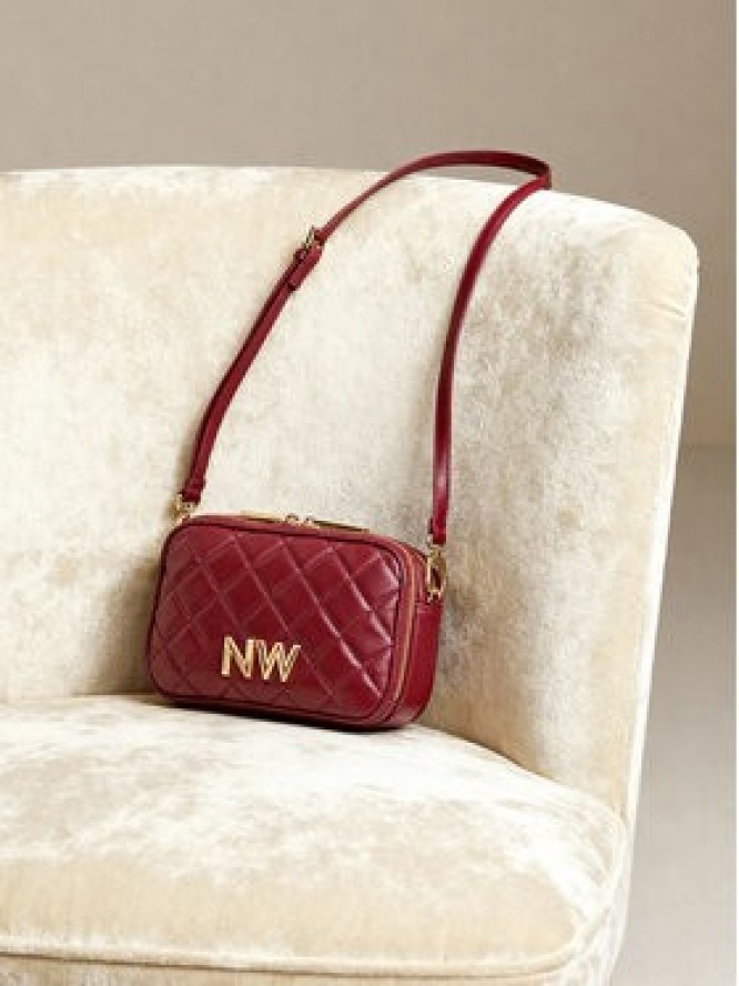 Nine West Torebka CEO-Greenwich-Glam-LX7669 Bordowy