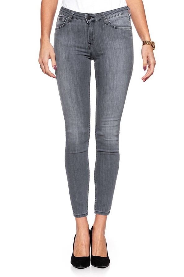 SPODNIE DAMSKIE LEE SCARLETT NEW GREY L526YEWP 112144095