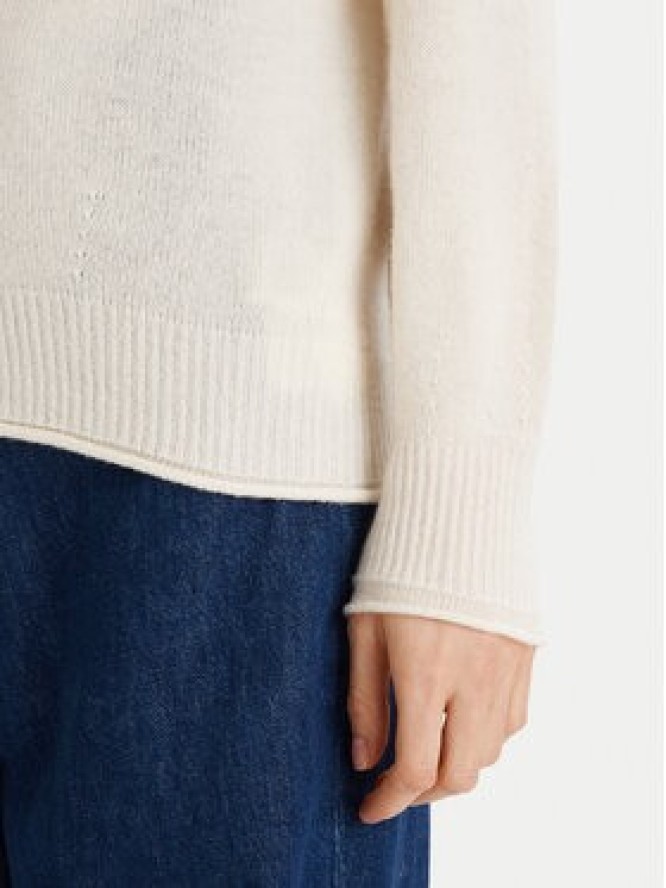 Lacoste Sweter AF4010 Écru Regular Fit