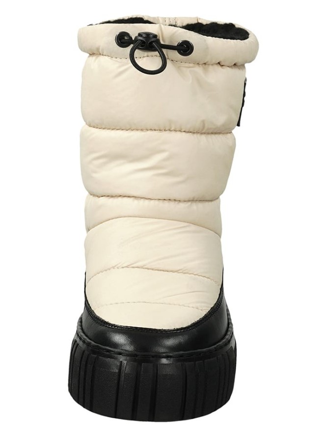 GANT Footwear Skórzane kozaki zimowe "Snowmont" w kolorze czarno-białym rozmiar: 42