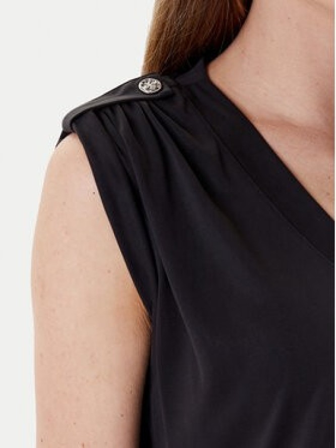 Guess Bluzka W5YP52 KCYW2 Czarny Regular Fit