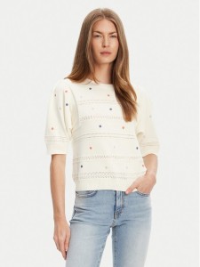 United Colors Of Benetton Sweter 10C1E10DO Beżowy Regular Fit