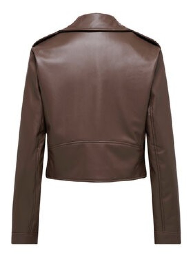 ONLY Kurtka z imitacji skóry Carmen 15361396 Brązowy Regular Fit
