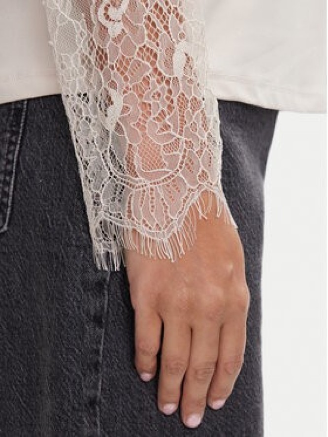 Vero Moda Bluzka Milla 10334620 Beżowy Loose Fit