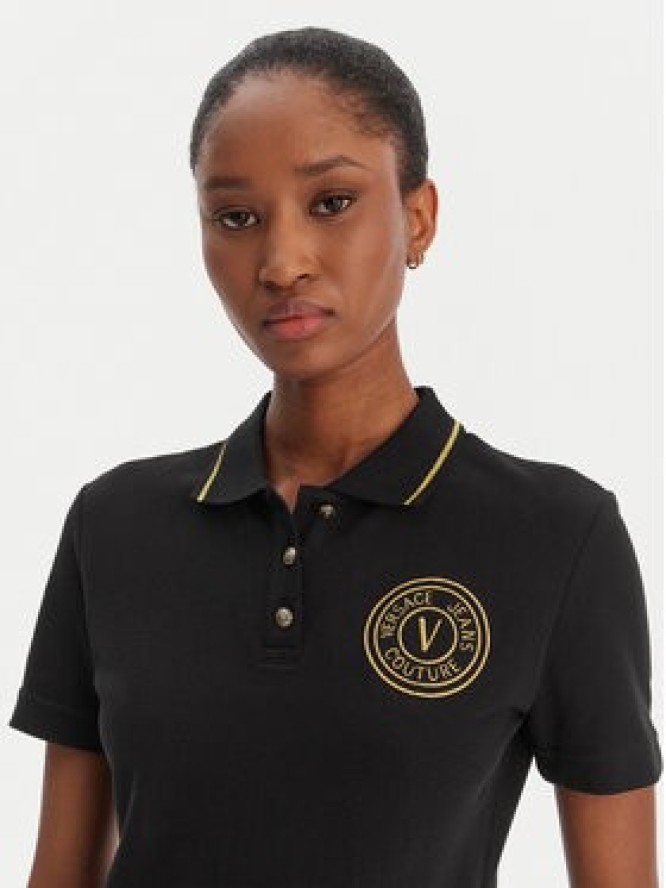 Versace Jeans Couture Polo 80HAGT02 CJ01T Biały Regular Fit
