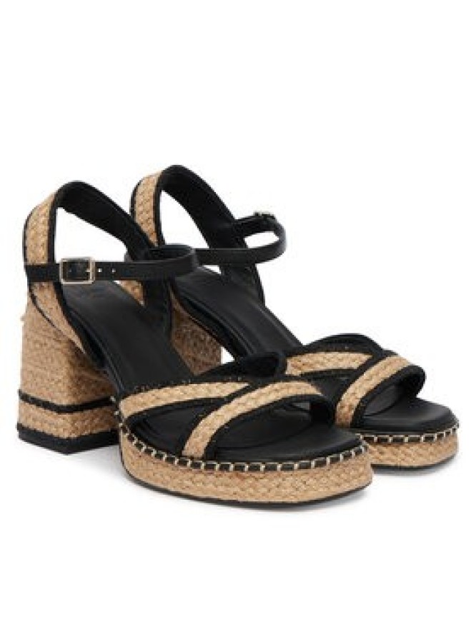 Castañer Espadryle Vanish 026156-4091 Czarny