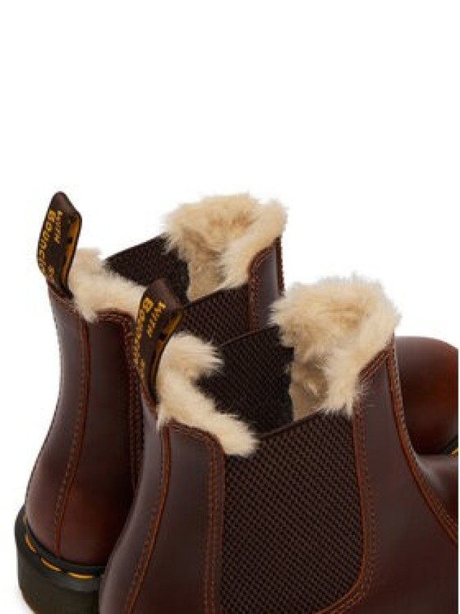 Dr. Martens Sztyblety 2976 Leonore Faux Fur Lined DM23898243 Brązowy