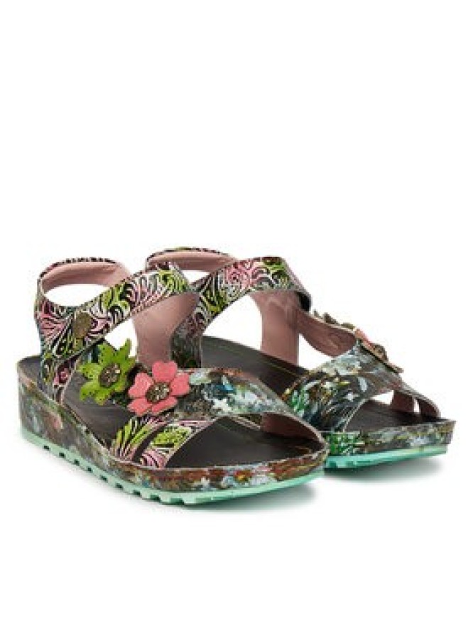 Laura Vita Sandały Brcyano 02 Czarny