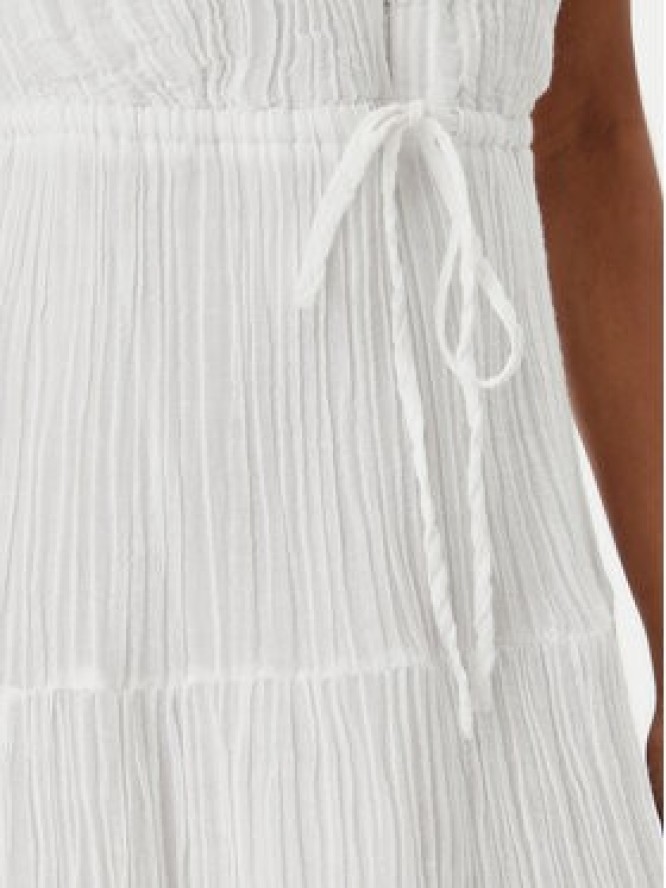 Guess Sukienka letnia W5GK0A WE340 Biały Regular Fit