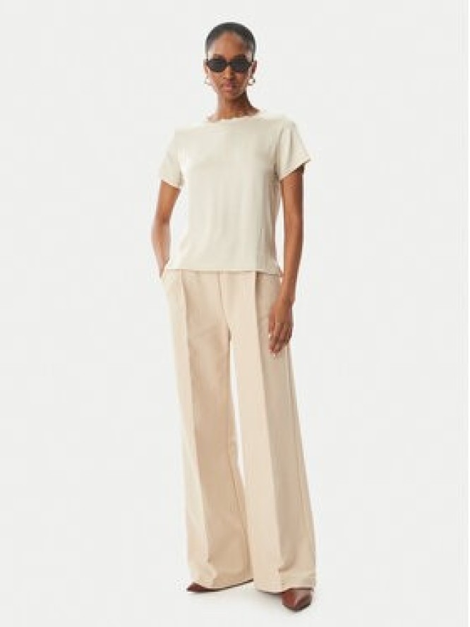 Maryley Bluzka 26EB820/35LA Beżowy jasny Regular Fit