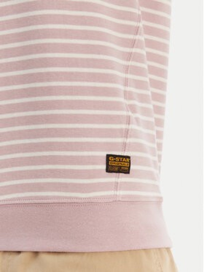 G-Star Raw T-Shirt D24512-D979 Fioletowy Regular Fit