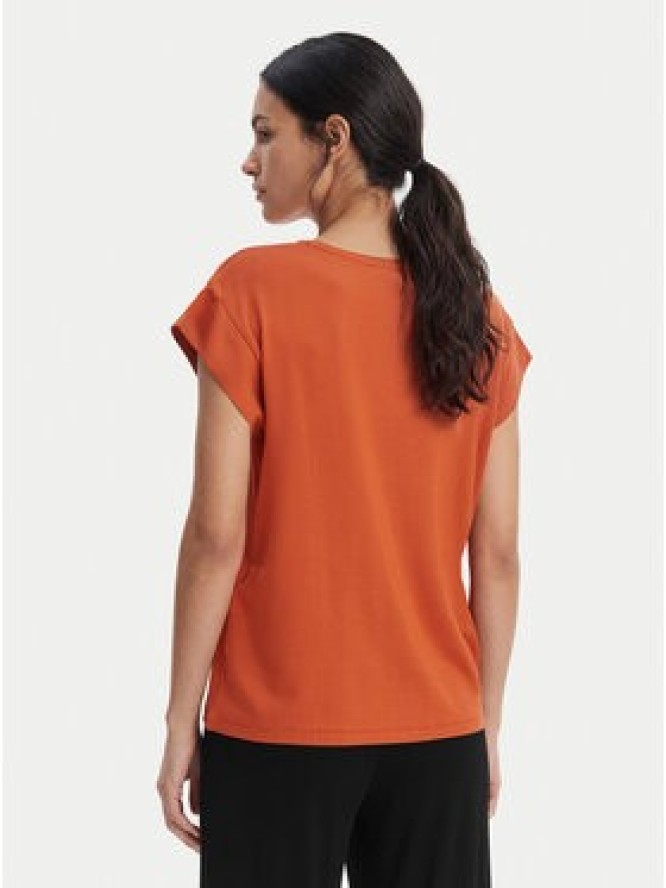 Emporio Armani T-Shirt EW003407 AF20240 U4098 Czerwony Regular Fit