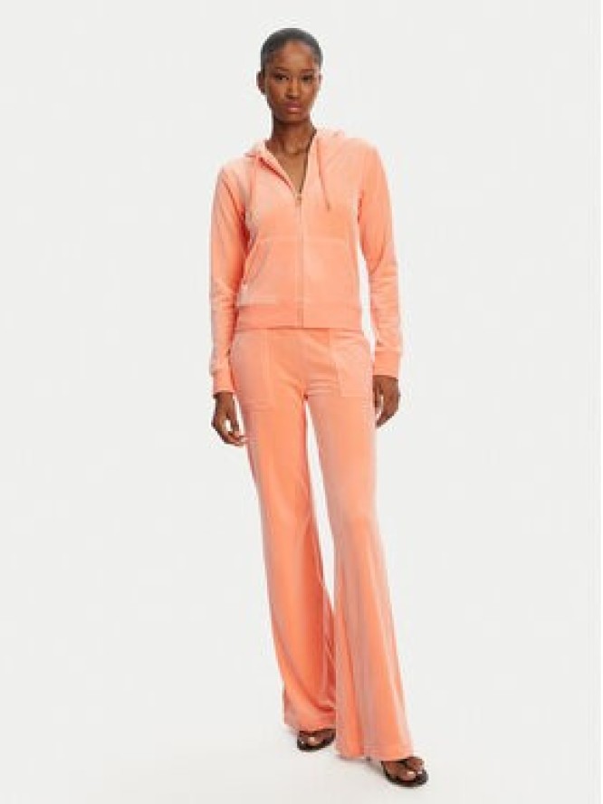 Juicy Couture Spodnie dresowe Layla JCSEBJ001 Pomarańczowy Flared Leg