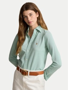 Polo Ralph Lauren Koszula 211924258009 Zielony Slim Fit