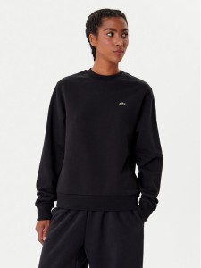 Lacoste Bluza SF5270 Czarny Regular Fit