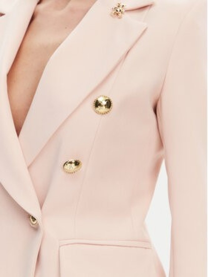 Maryley Marynarka 25EB139/43PY Różowy Regular Fit