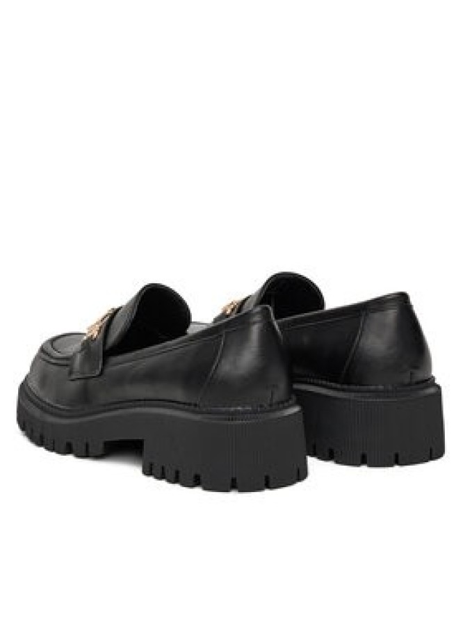 DeeZee Loafersy H101202-01 Czarny
