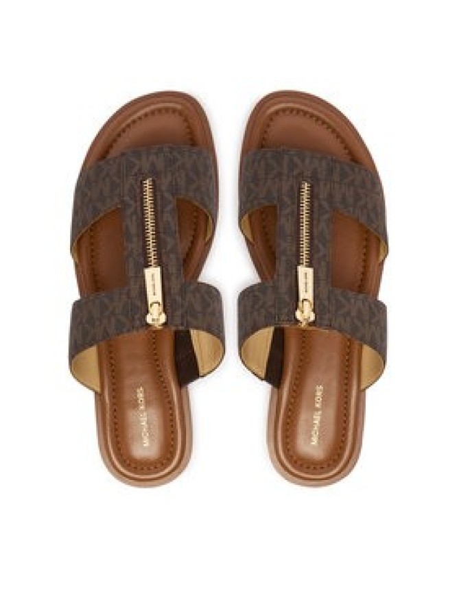 MICHAEL Michael Kors Klapki Berkley Flat 40S6BRFS1B Brązowy