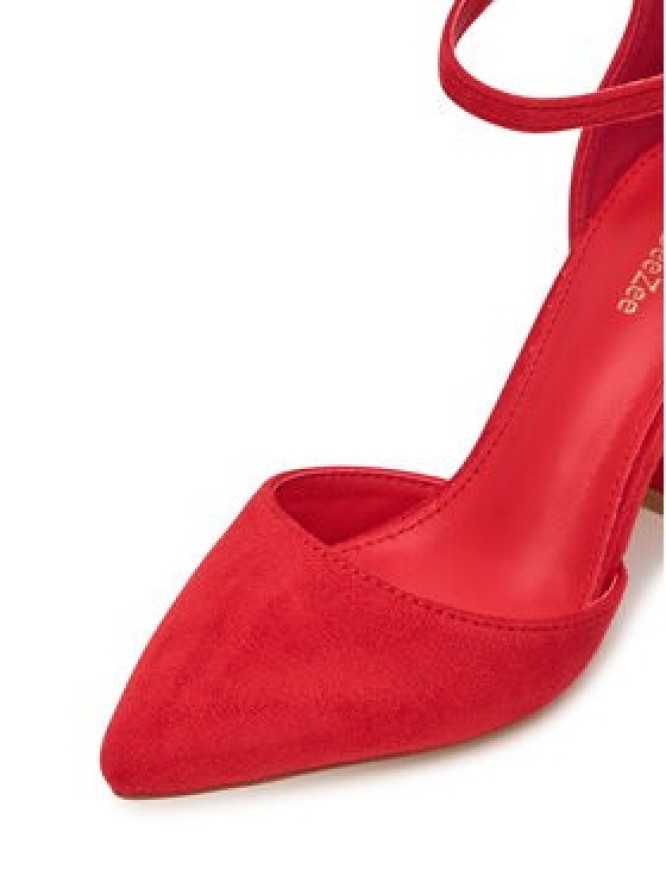 DeeZee Czółenka DF-82616-85-35621 Czerwony