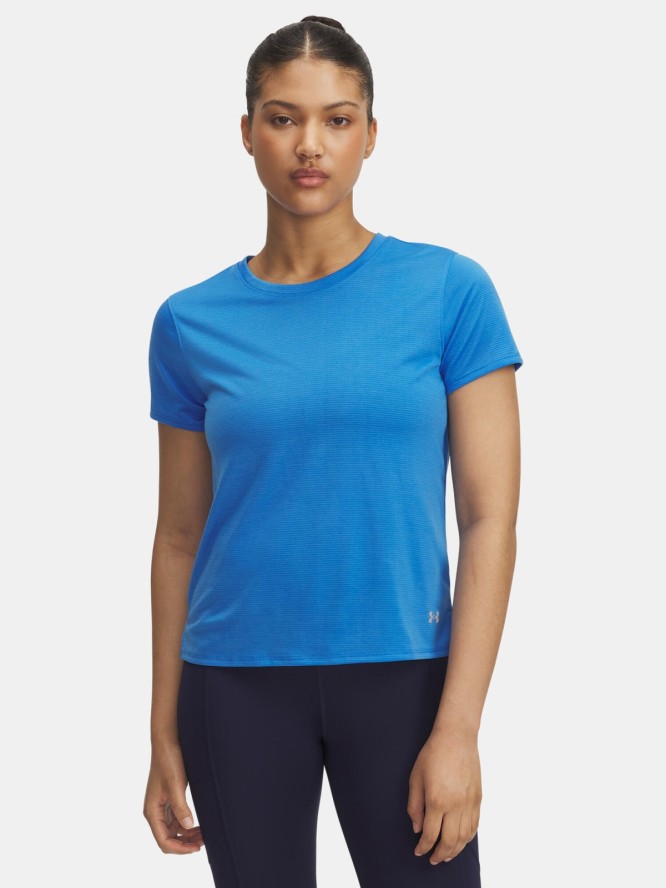 Damski T-shirt Under Armour UA Launch Shortsleeve-BLU