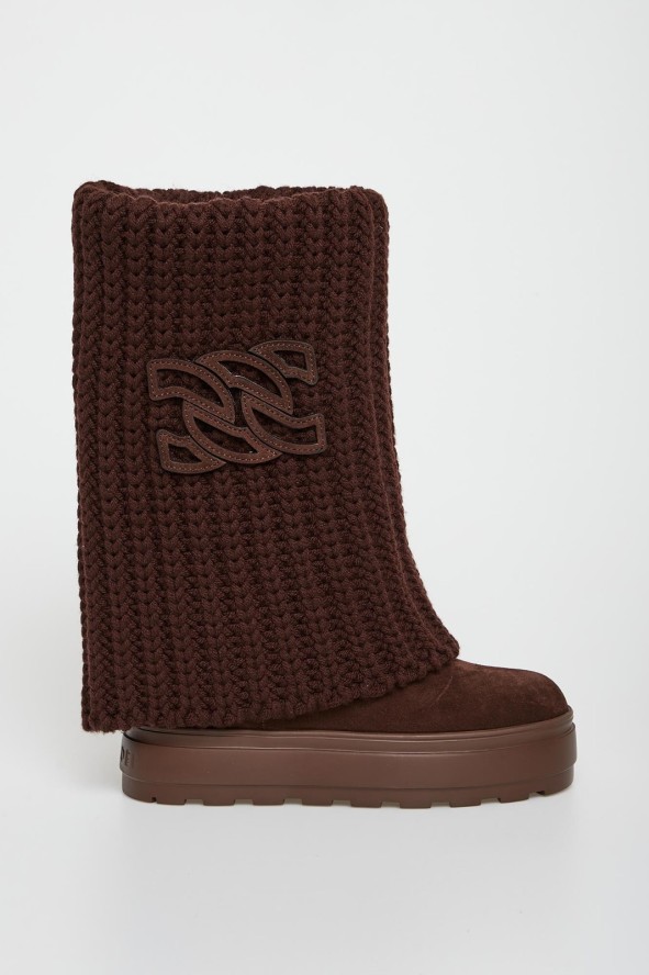 Kozaki damskie zamszowe CASADEI