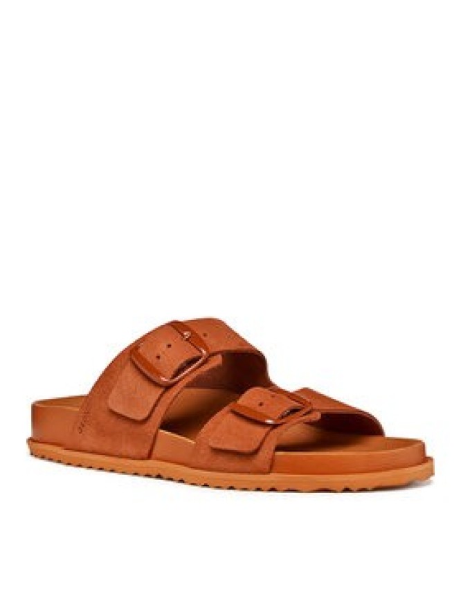 Geox Klapki D Sandybett D558RA 00022 C6014 Brązowy