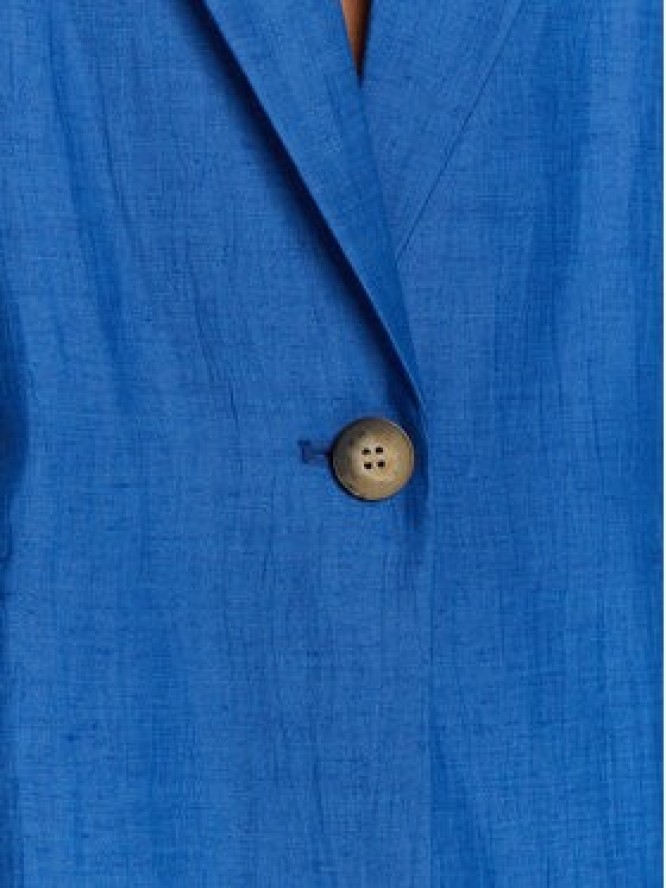 KAOS Kamizelka RP1MR063 Niebieski Regular Fit