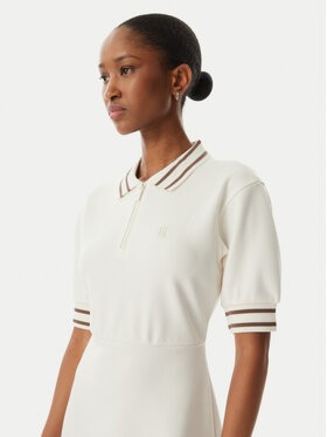 Armani Exchange Sukienka codzienna XW001739 AF13401 U1003 Kremowy Regular Fit