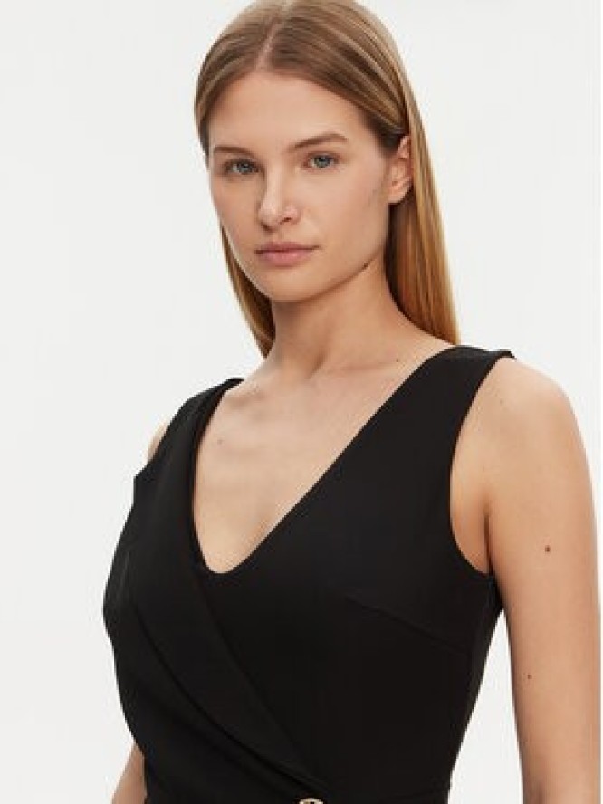 Rinascimento Kombinezon CFC0122537003 Czarny Regular Fit