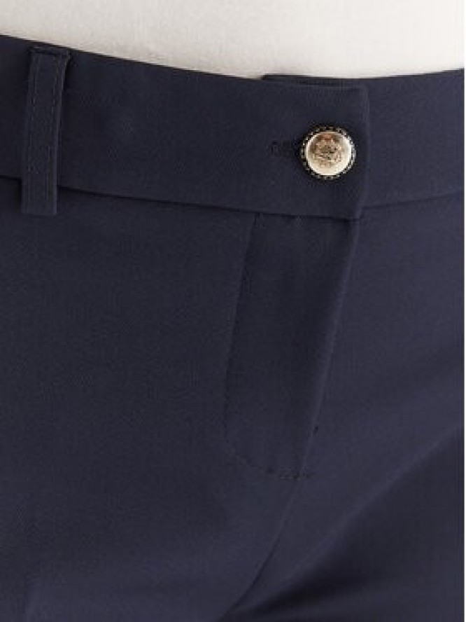 Maryley Spodnie materiałowe MARYLEY-25IB52Z/M17/43BL Granatowy Regular Fit