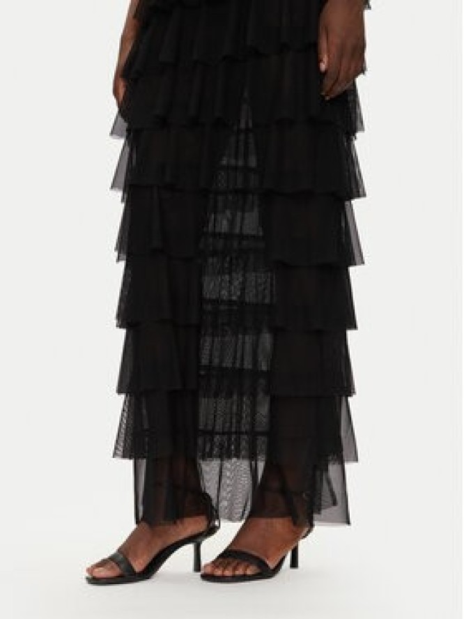 NORMA KAMALI Sukienka koktajlowa ST4243MSH18001 Czarny Regular Fit